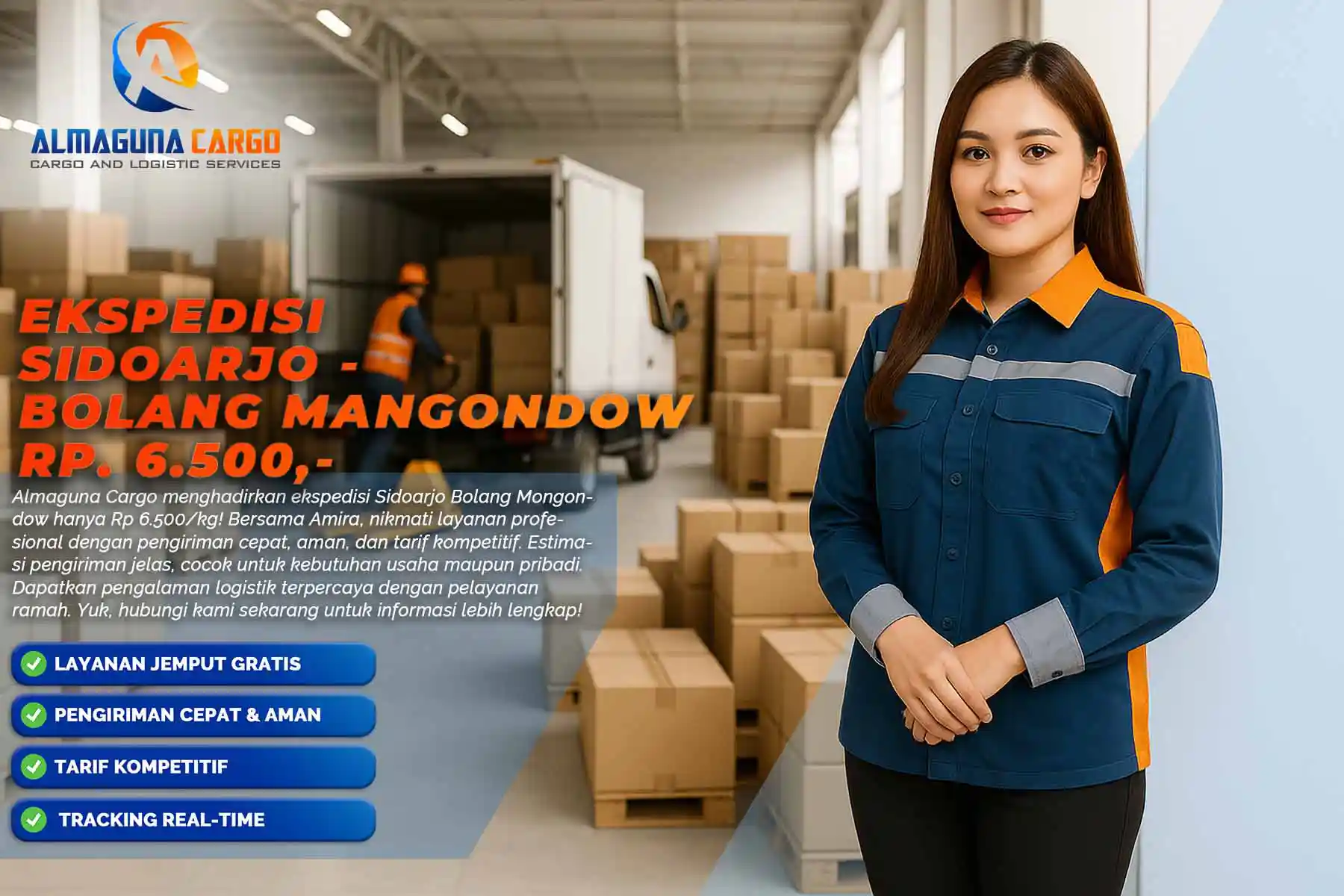 Tim ekspedisi sidoarjo bolang mangondow