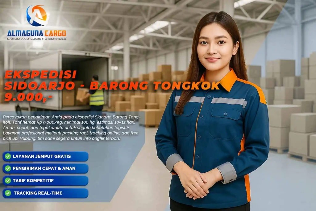 Ekspedisi Sidoarjo Barong Tongkok Termurah No. 1