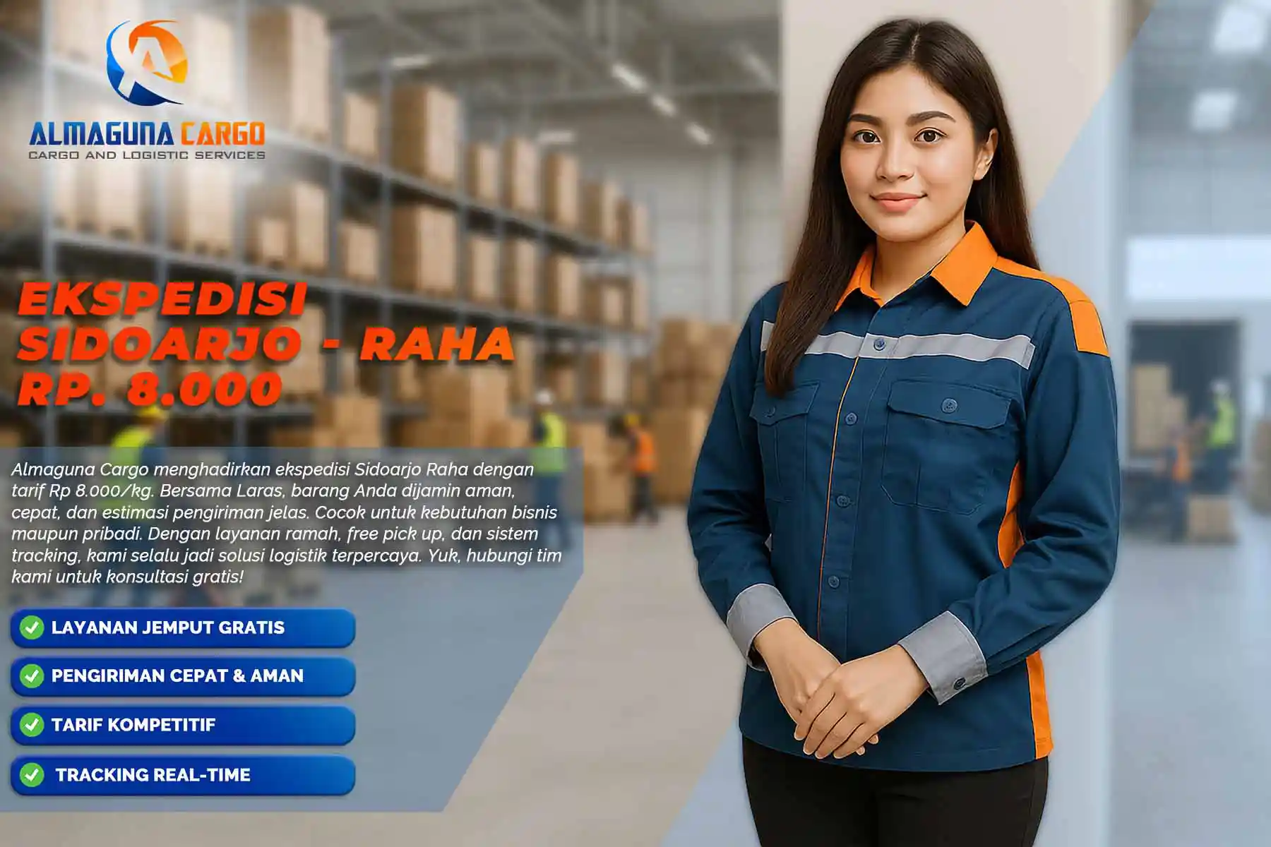 Ekspedisi Sidoarjo Raha Murah 2025