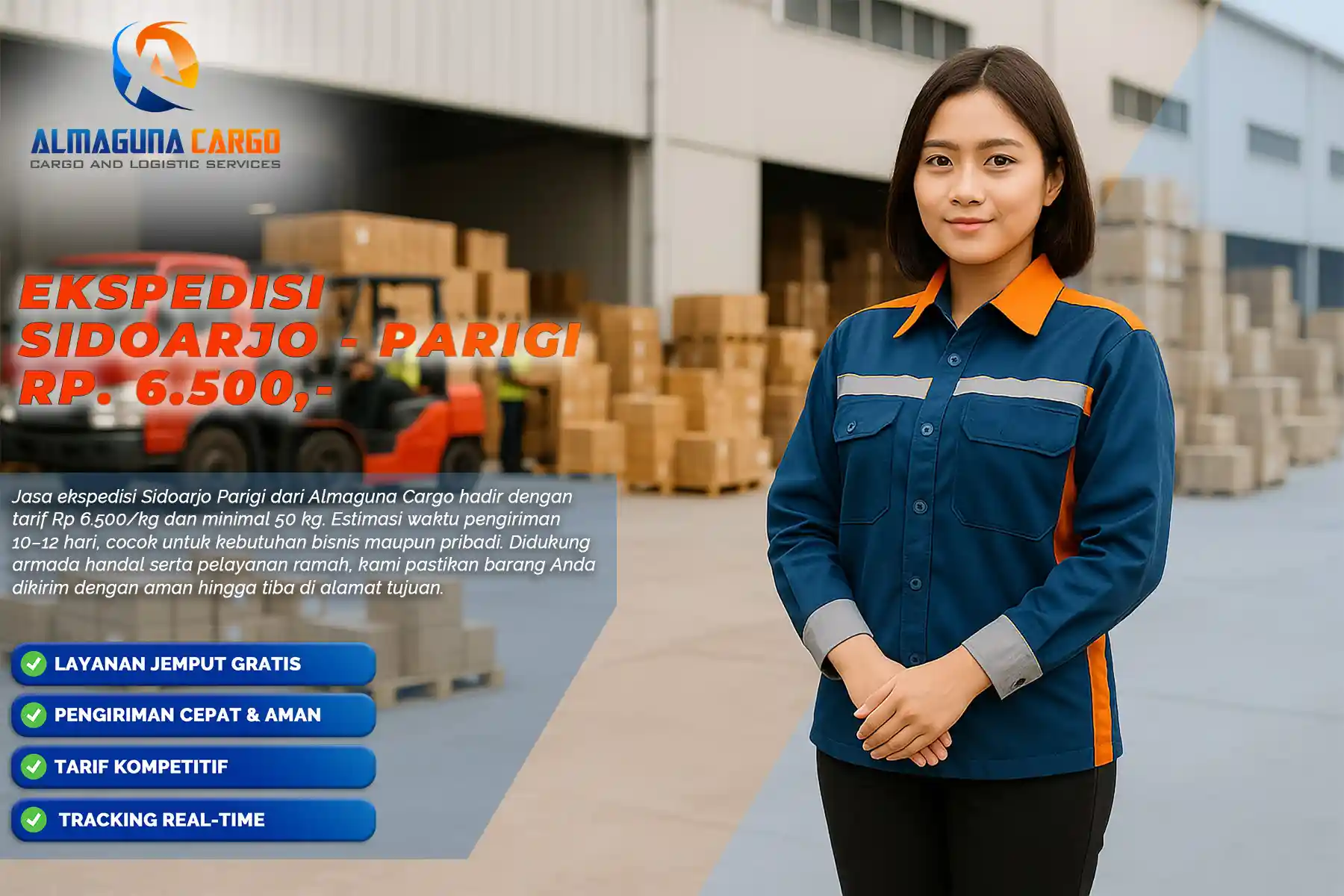 ekspedisi Sidoarjo Parigi