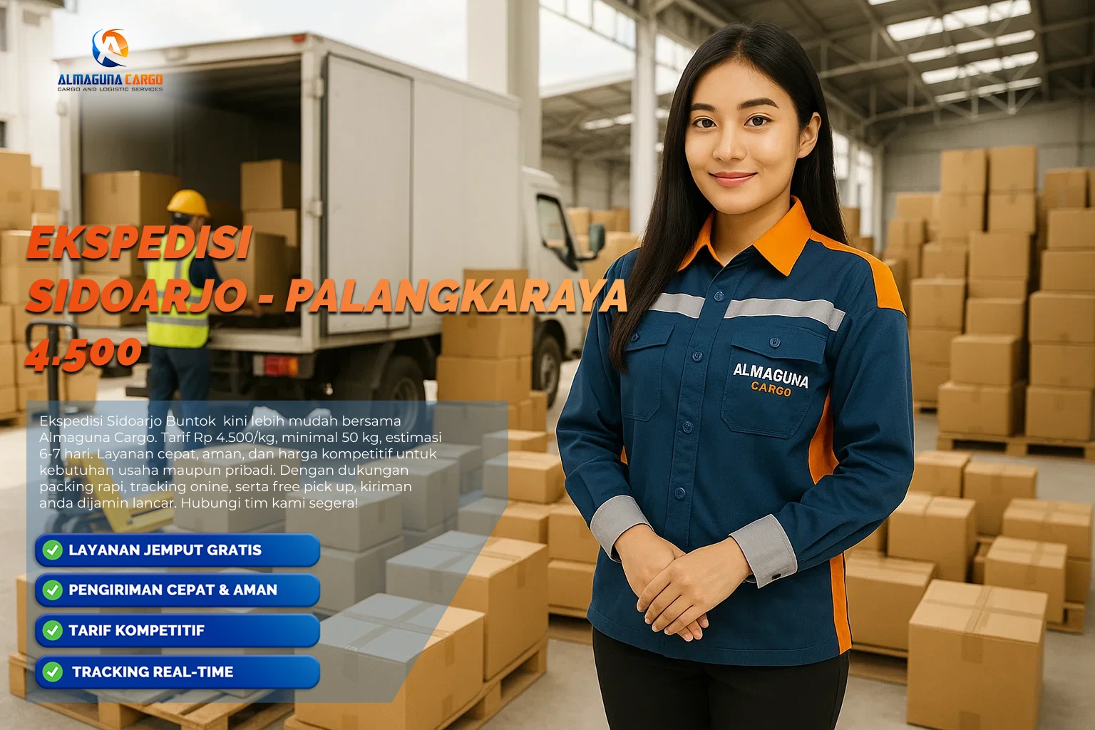 gambar ekspedisi sidoarjo palangkaraya