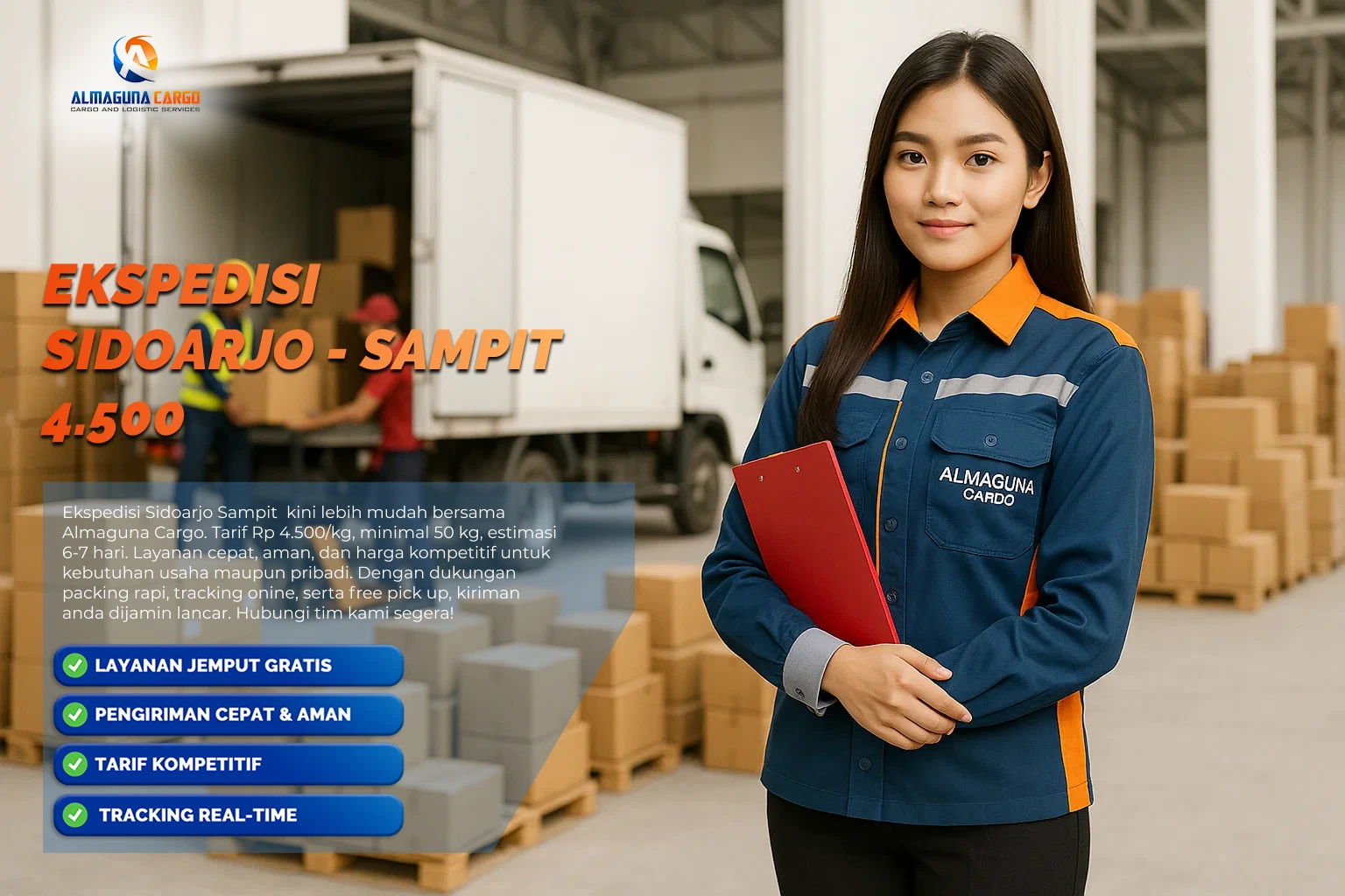 gambar ekspedisi sidoarjo sampit