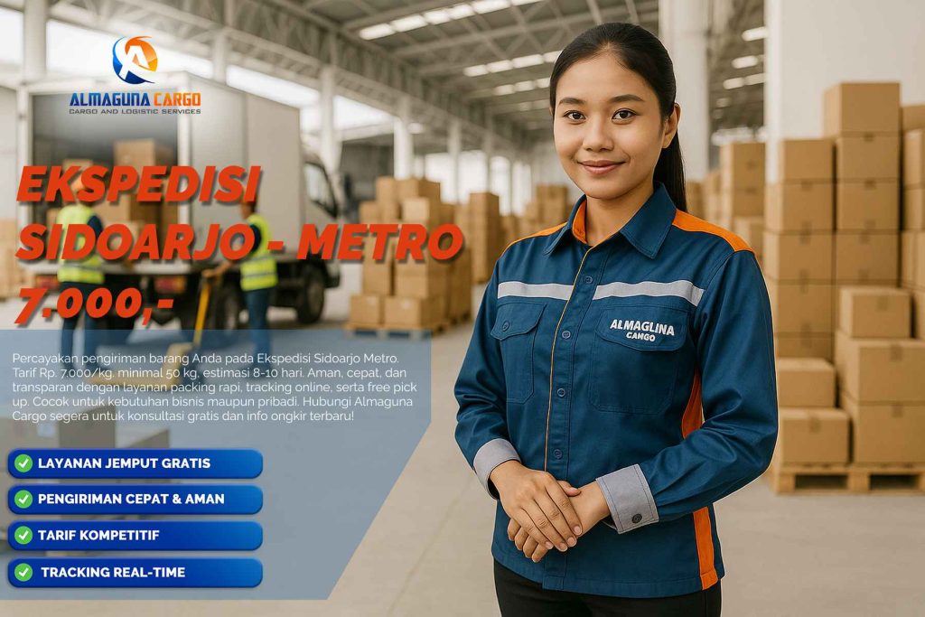 Estimasi Pengiriman Sidoarjo Metro