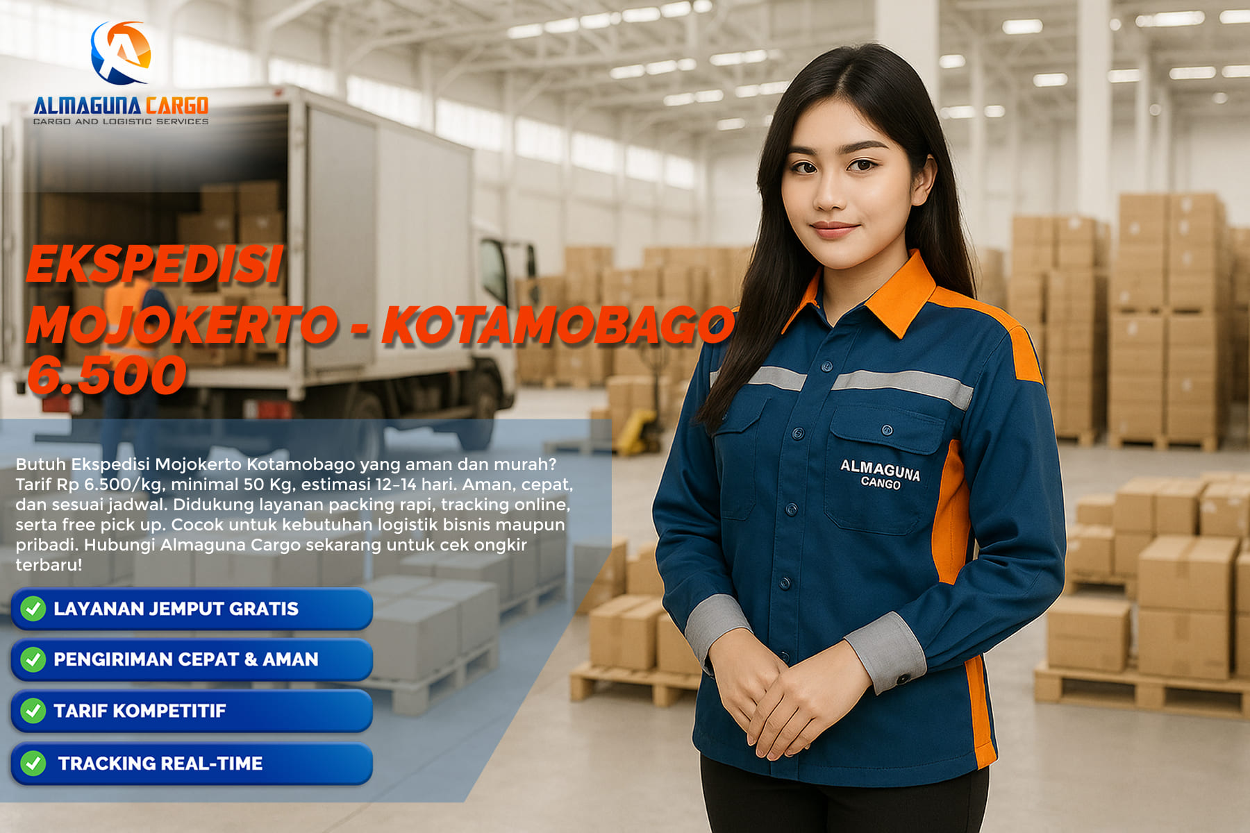 Ekspedisi Mojokerto Kotamobago