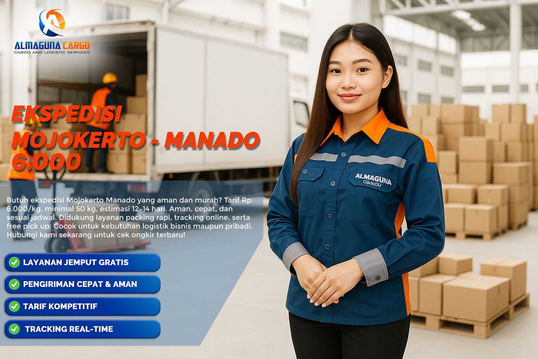 Ekspedisi Mojokerto Manado 