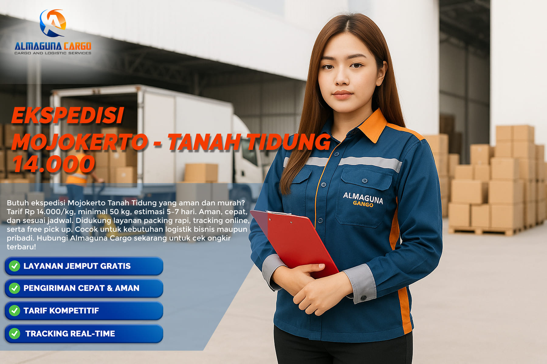 Ekspedisi Mojokerto Tanah Tidung