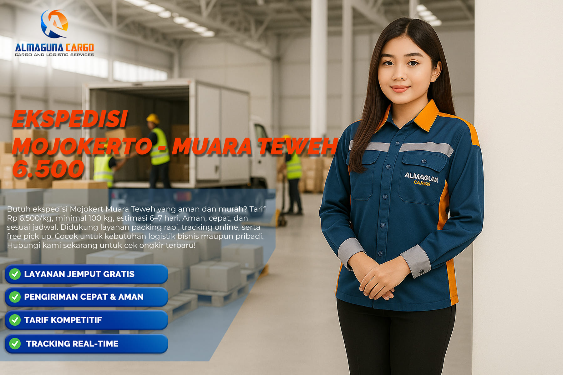 Ekspedisi Mojokerto Muara Teweh