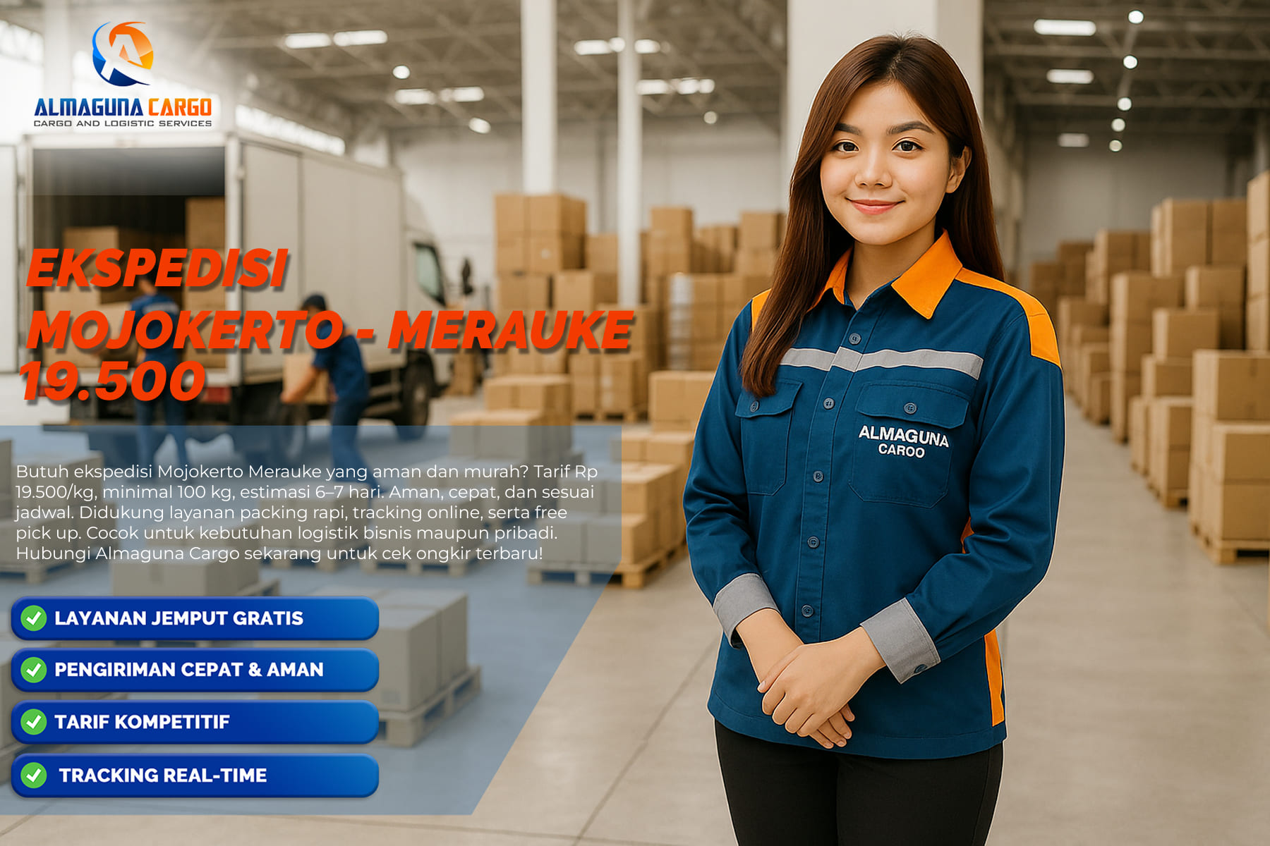 Ekspedisi Mojokerto Merauke