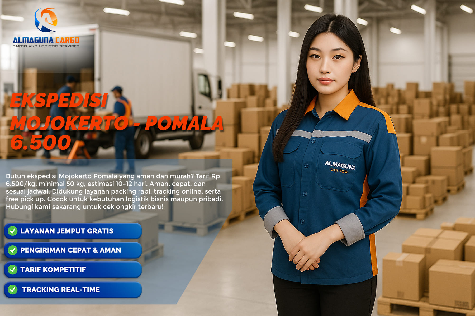 Ekspedisi Mojokerto Pomala