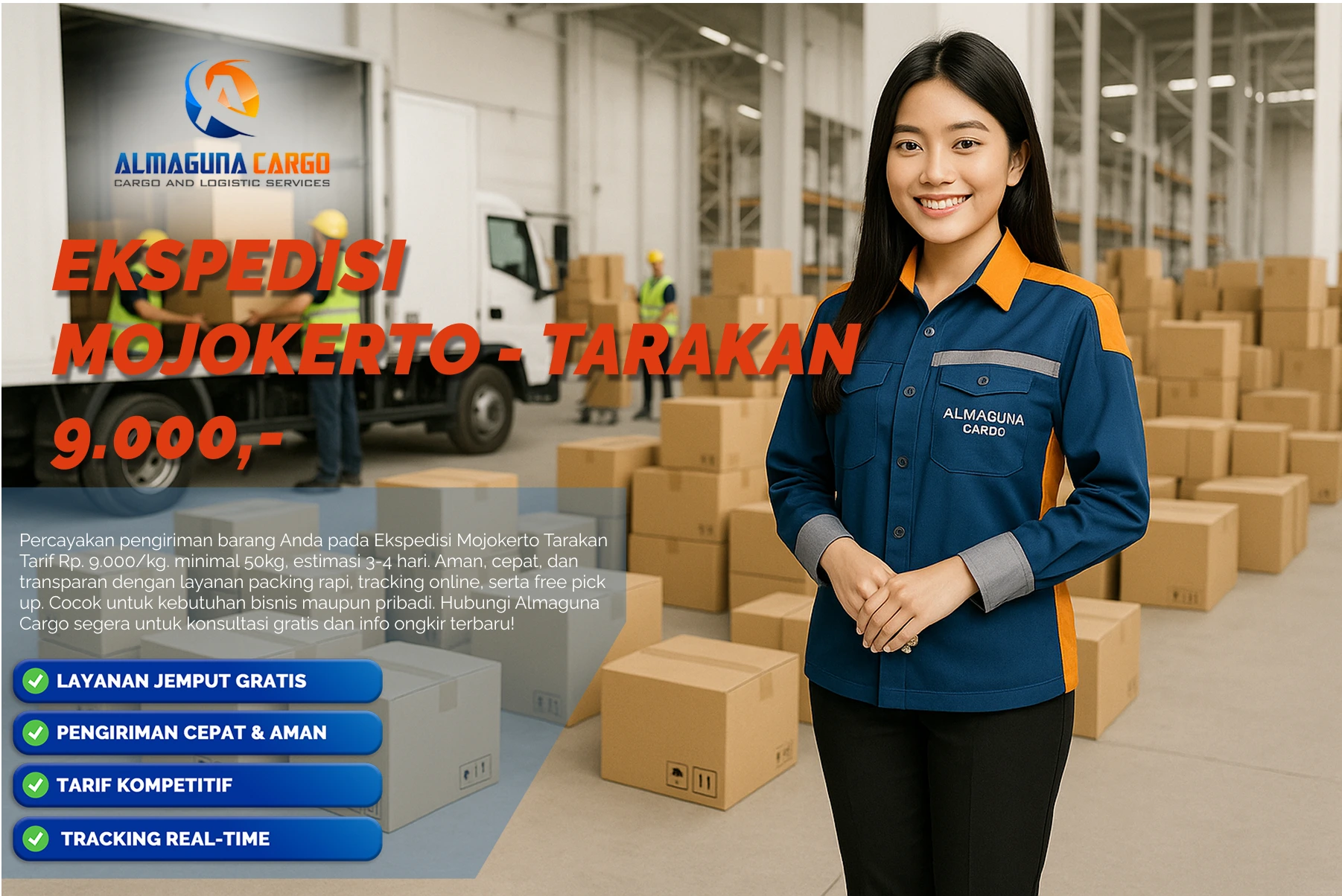 Ekspedisi Mojokerto Tarakan