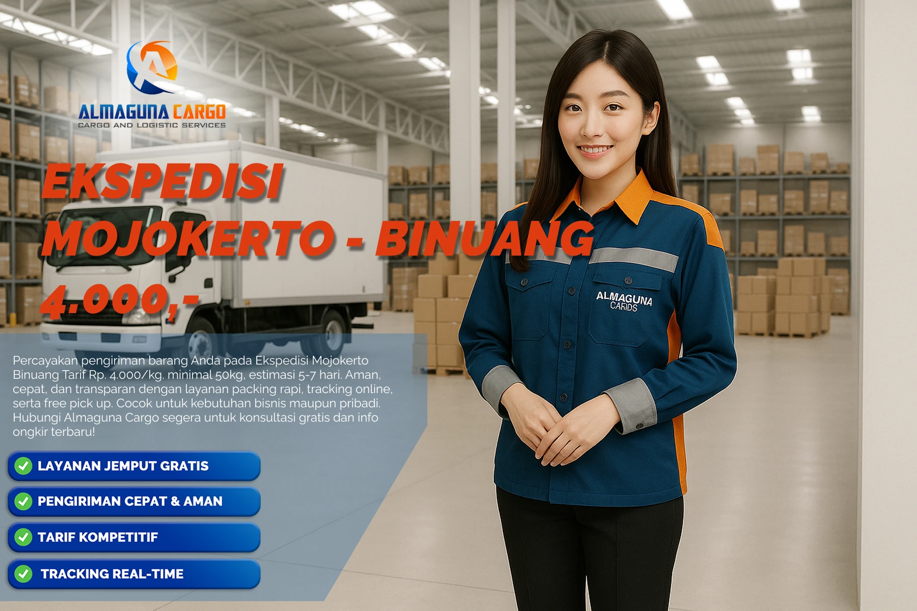 ekspedisi mojokerto binuang terpercaya 2025