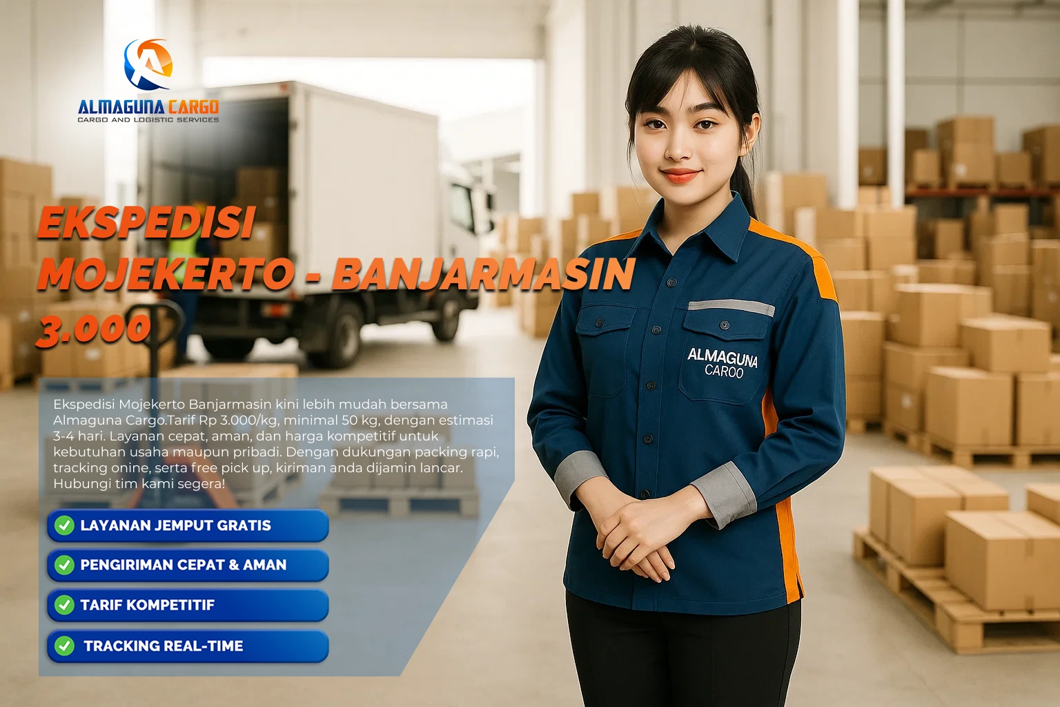gambar ekspedisi mojokerto banjarmasin