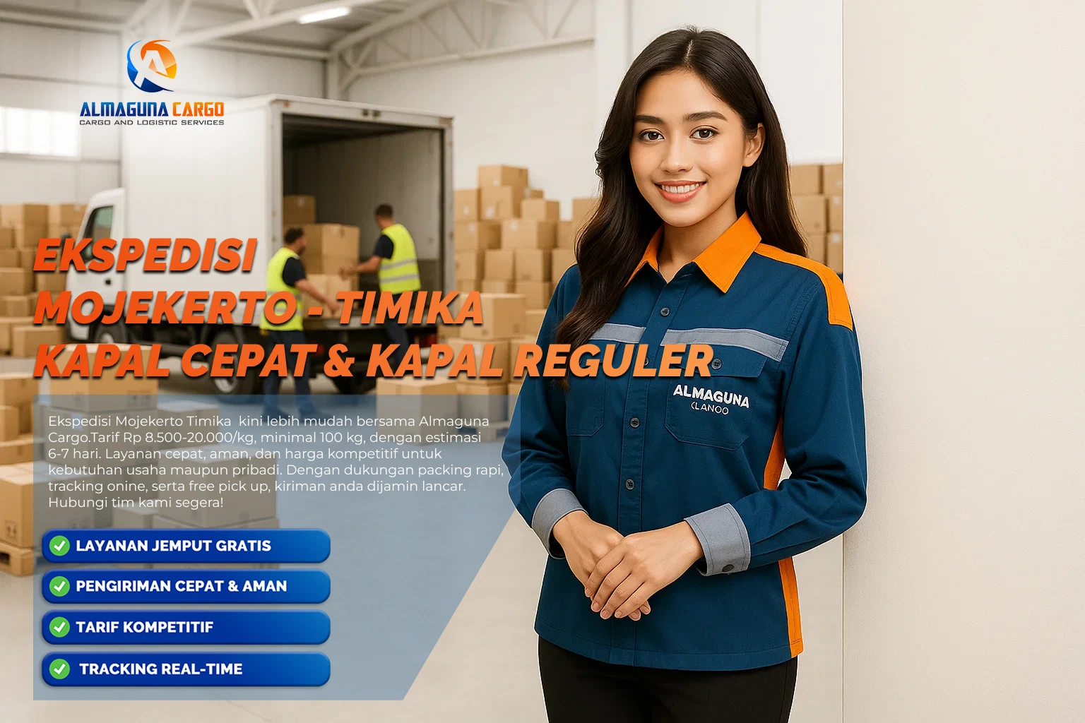 gambar ekspedisi mojokerto timika