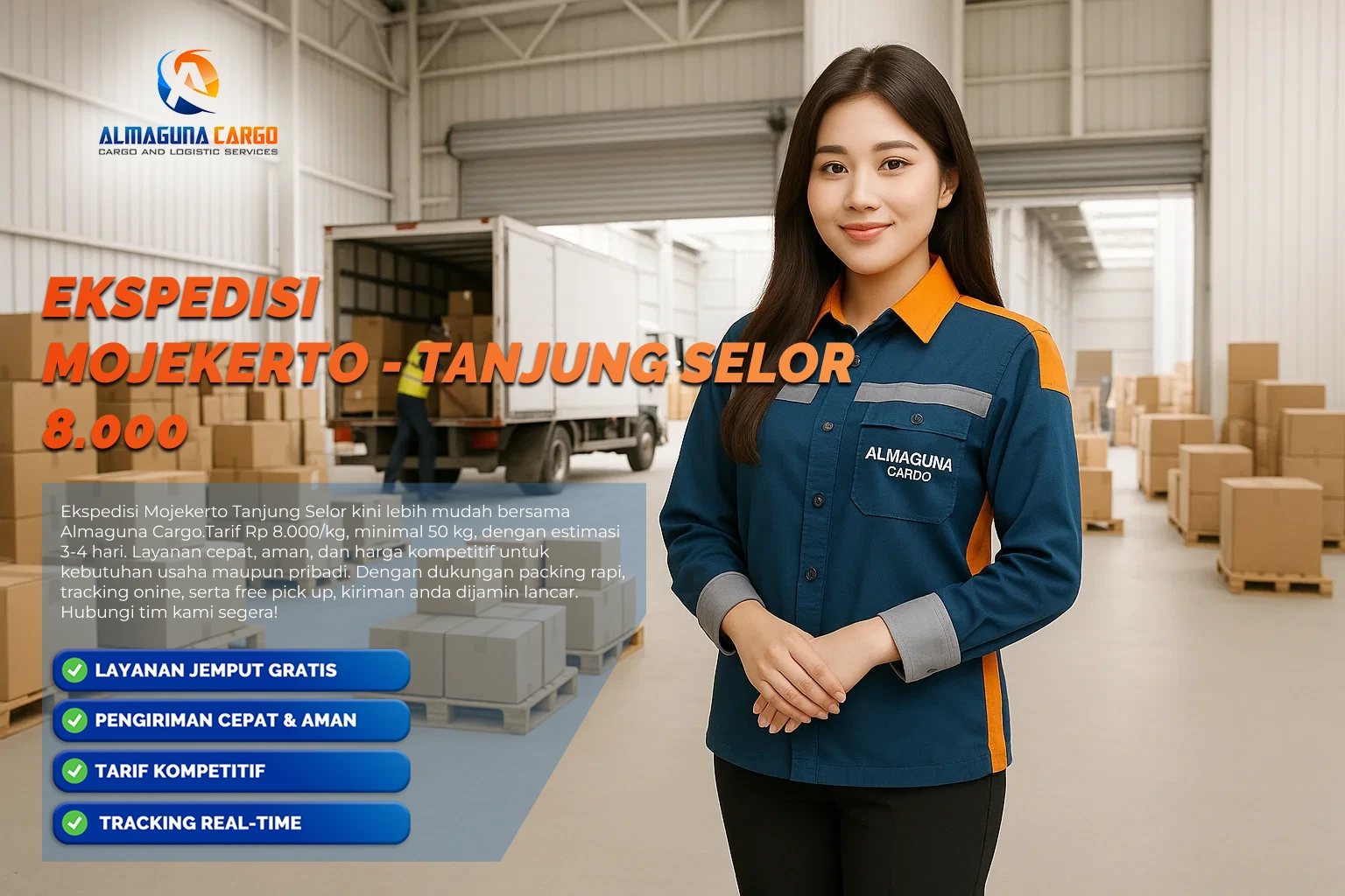 gambar ekspedisi mojokerto tanjung selor