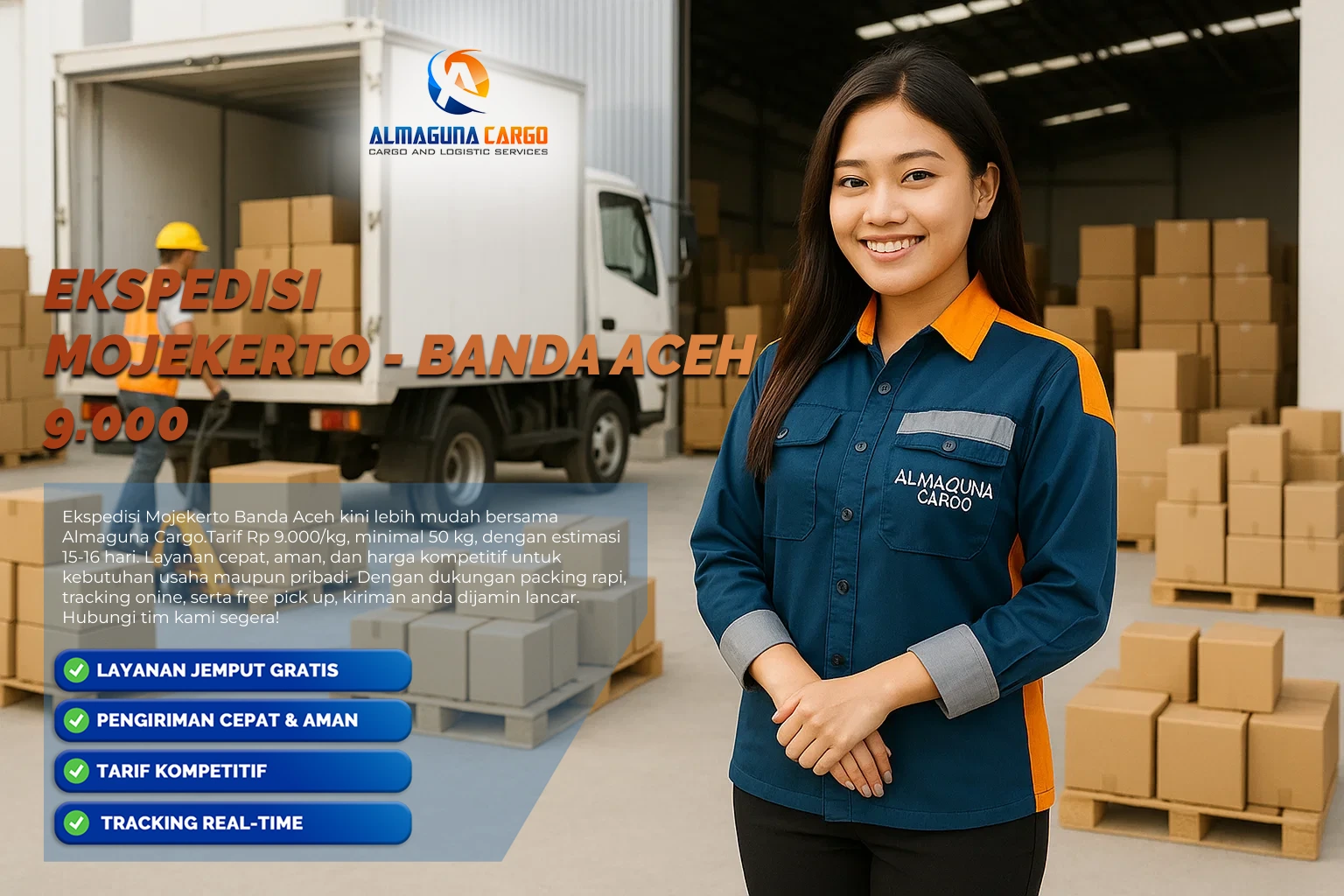 gambar ekspedisi mojokerto banda aceh