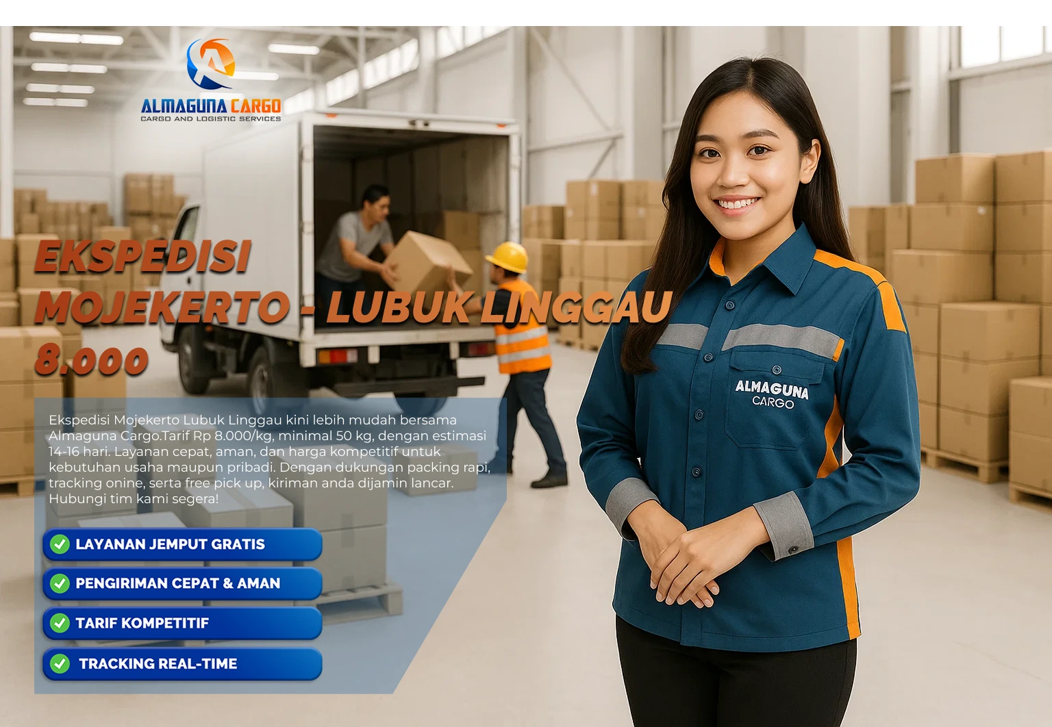 gambar ekspedisi mojokerto lubuk linggau