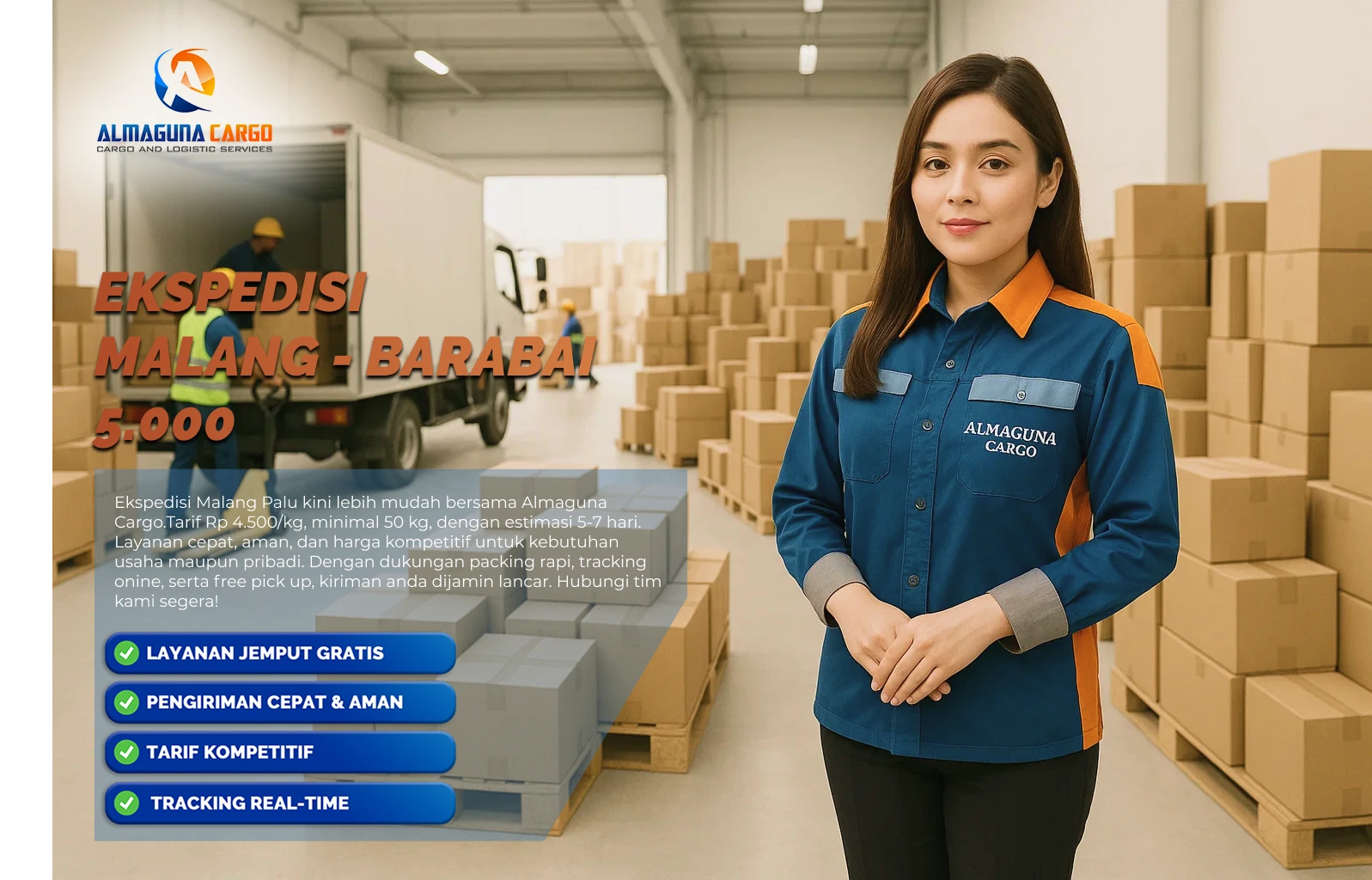 gambar ekspedisi malang barabai