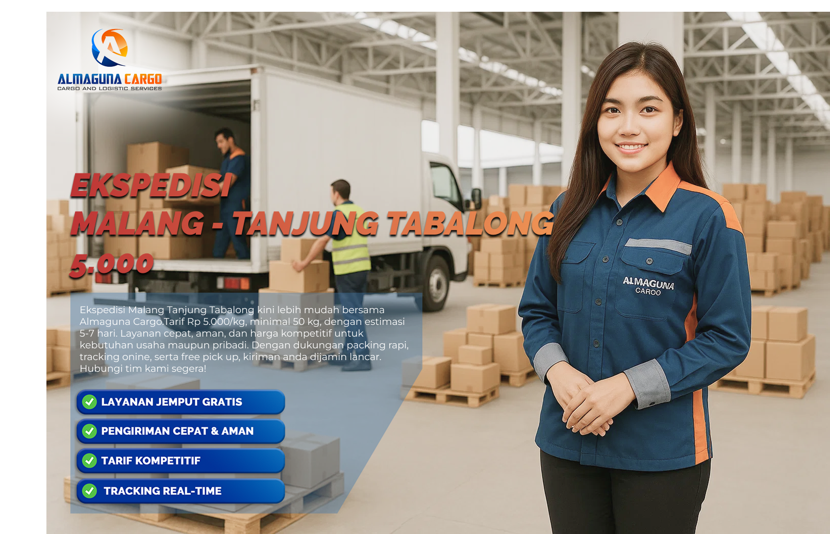 gambar ekspedisi malang tanjung tabalong