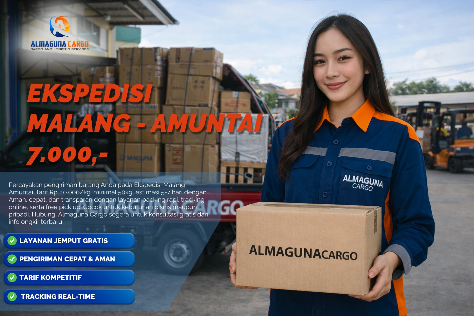 ekspedisi malang amuntai