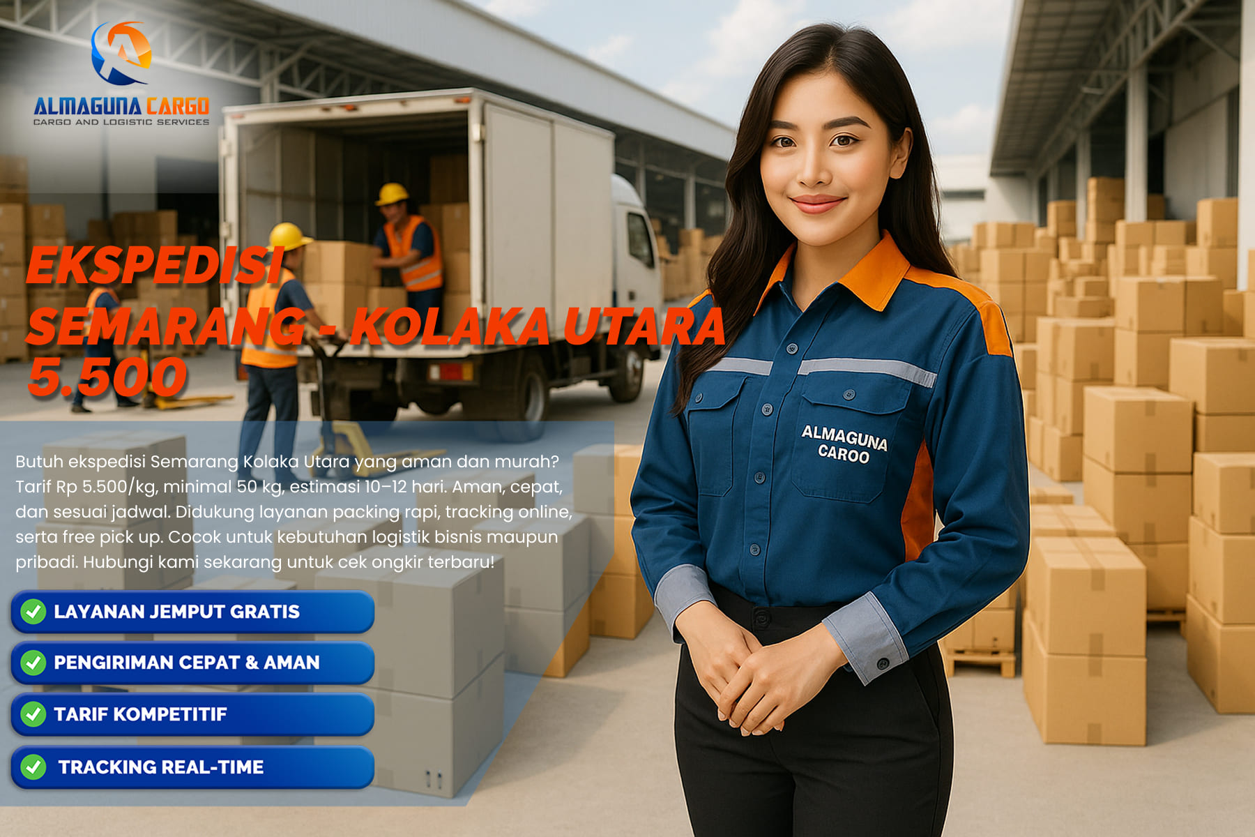 Ekspedisi Semarang Kolaka Utara