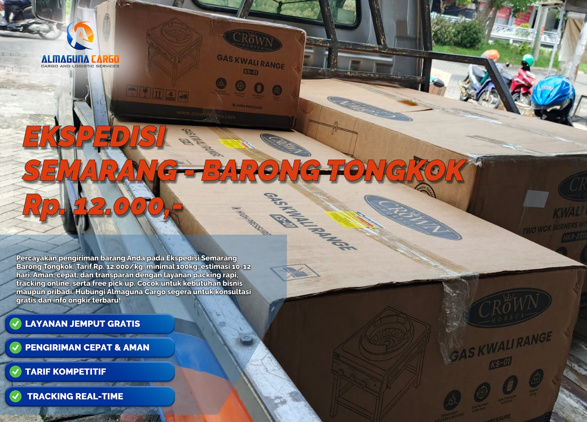 ekspedisi semarang barong tongkok cargo murah dan aman