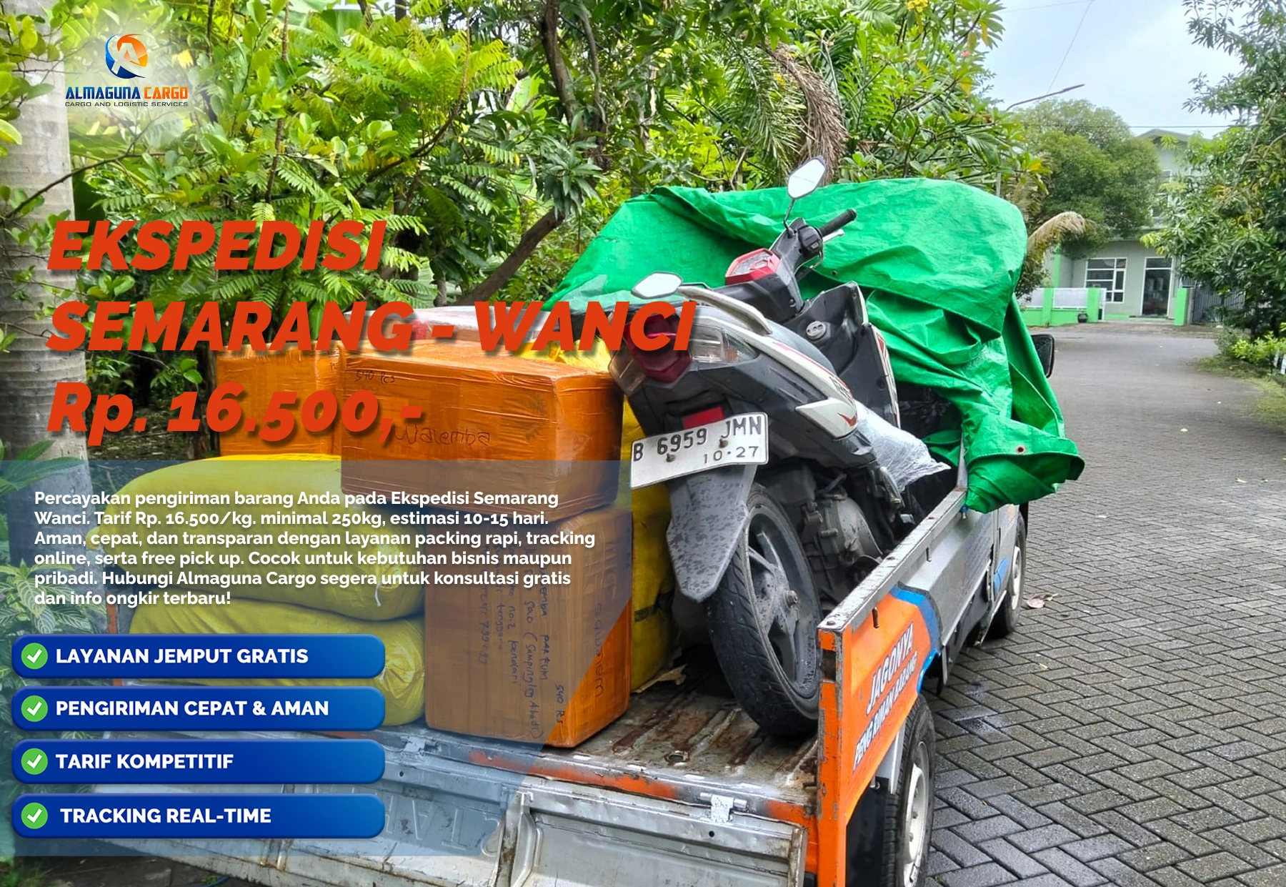 ekspedisi semarang wanci