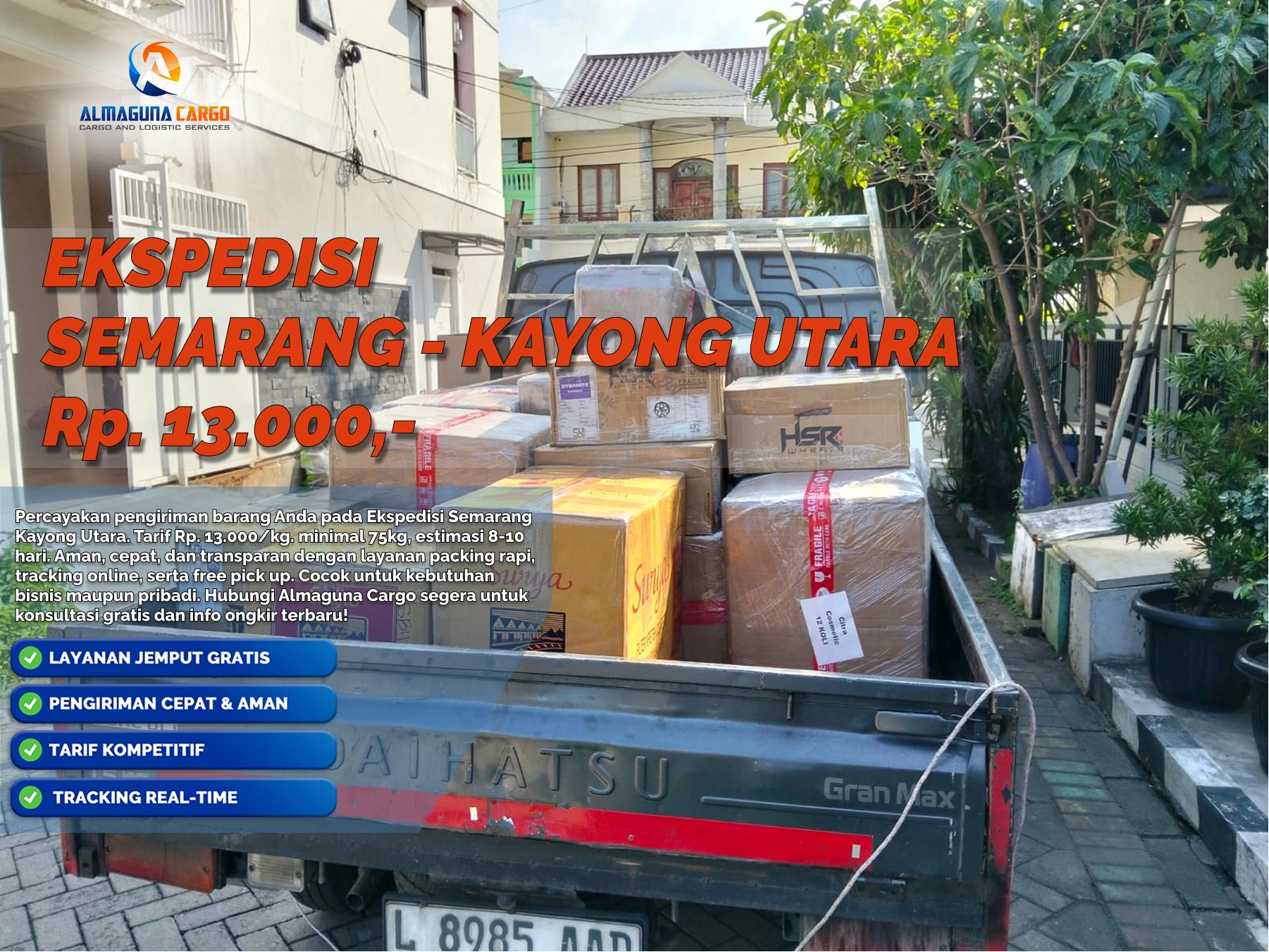 ekspedisi semarang kayong utara tercepat pilihan terbaik