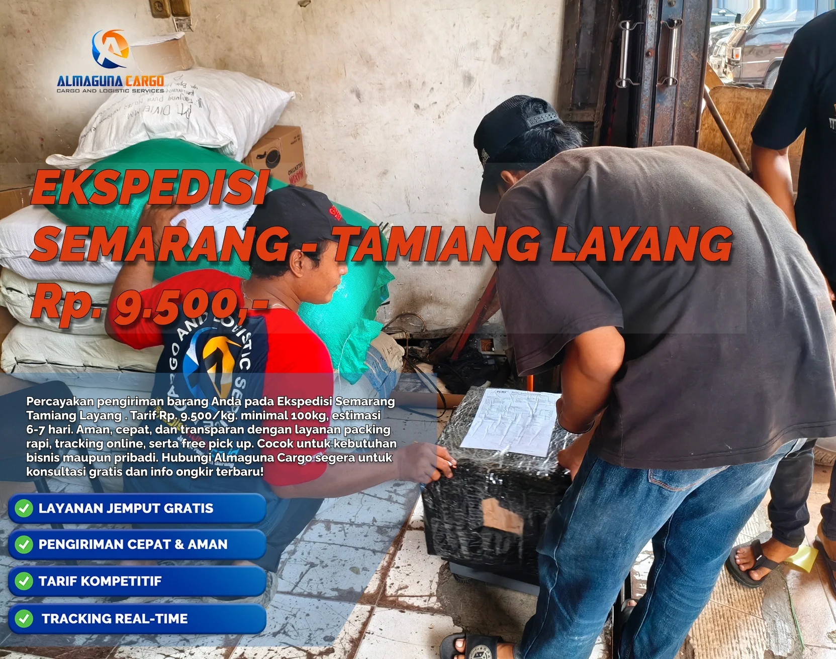 ekspedisi semarang tamiang layang terbaik 2026