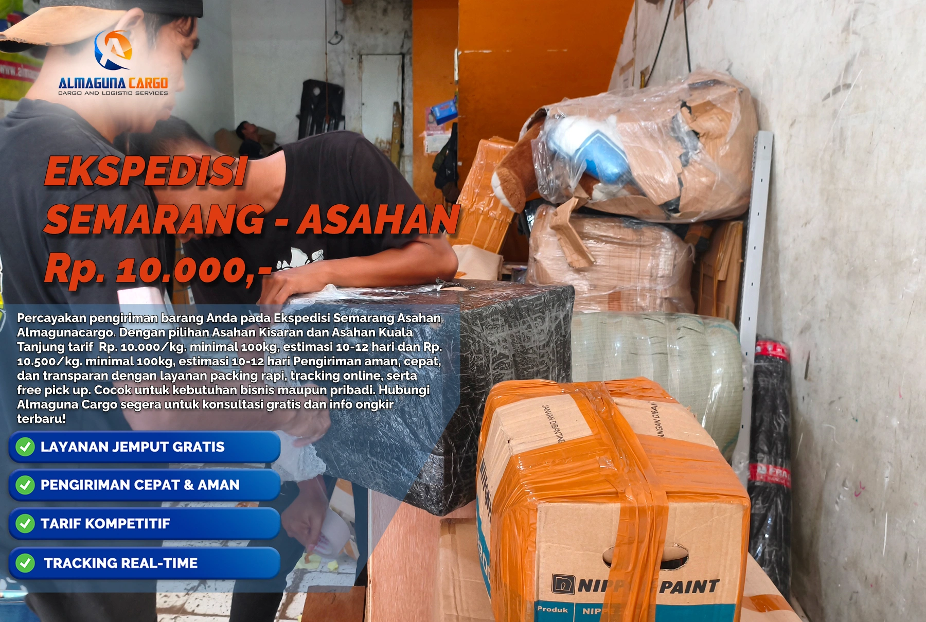ekspedisi semarang asahan