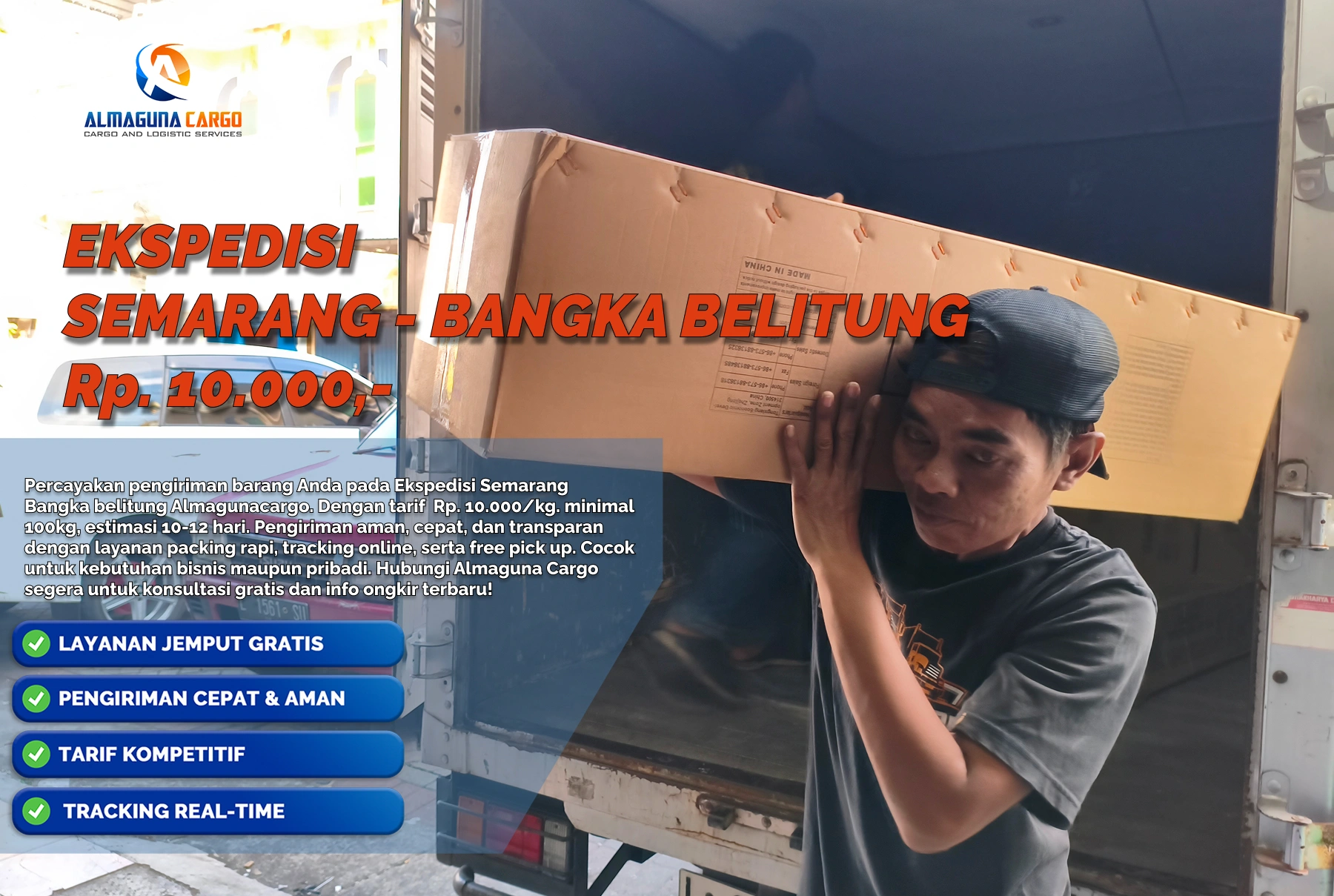 ekspedisi semarang bangka belitung terbaik no.1