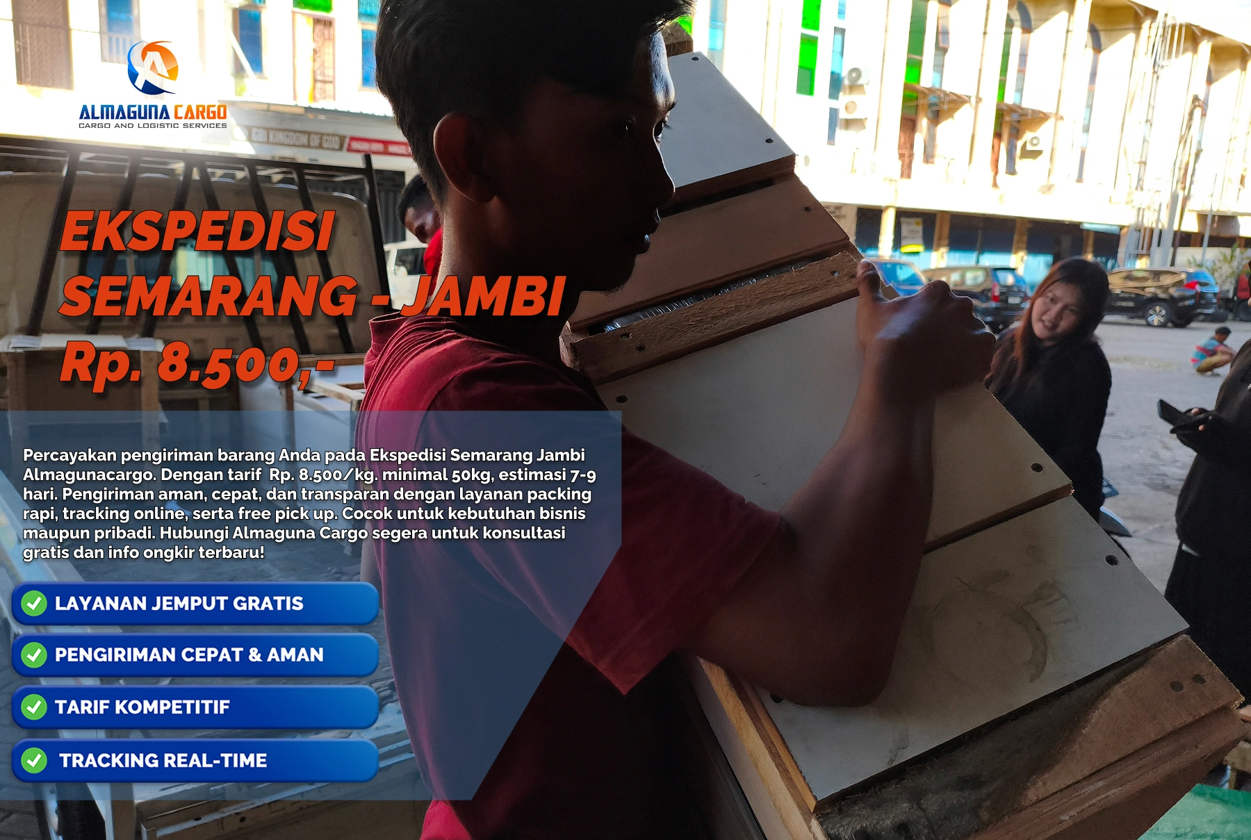ekspedisi semarang jambi terbaik 2026