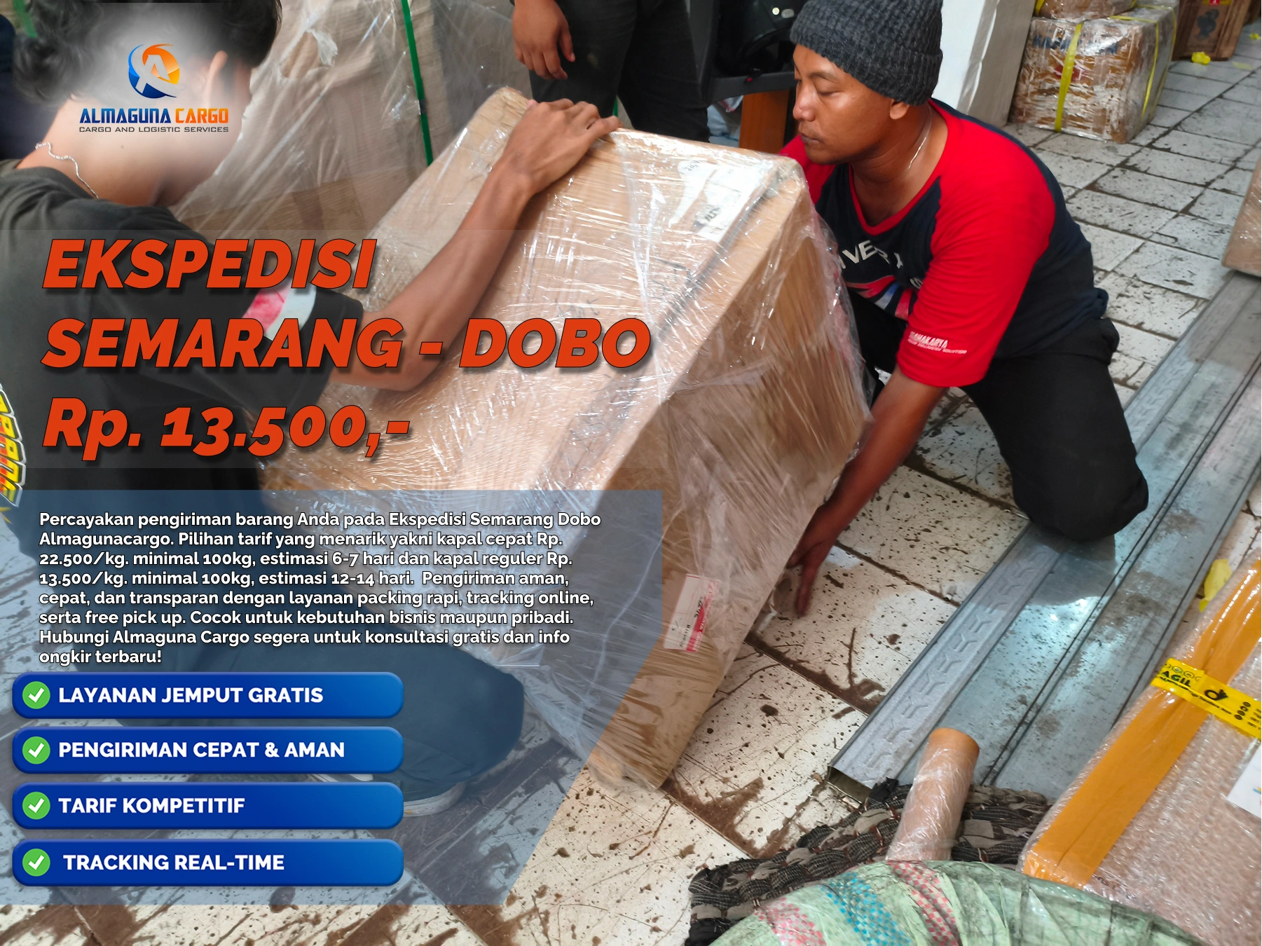 ekspedisi semarang dobo terpercaya no.1