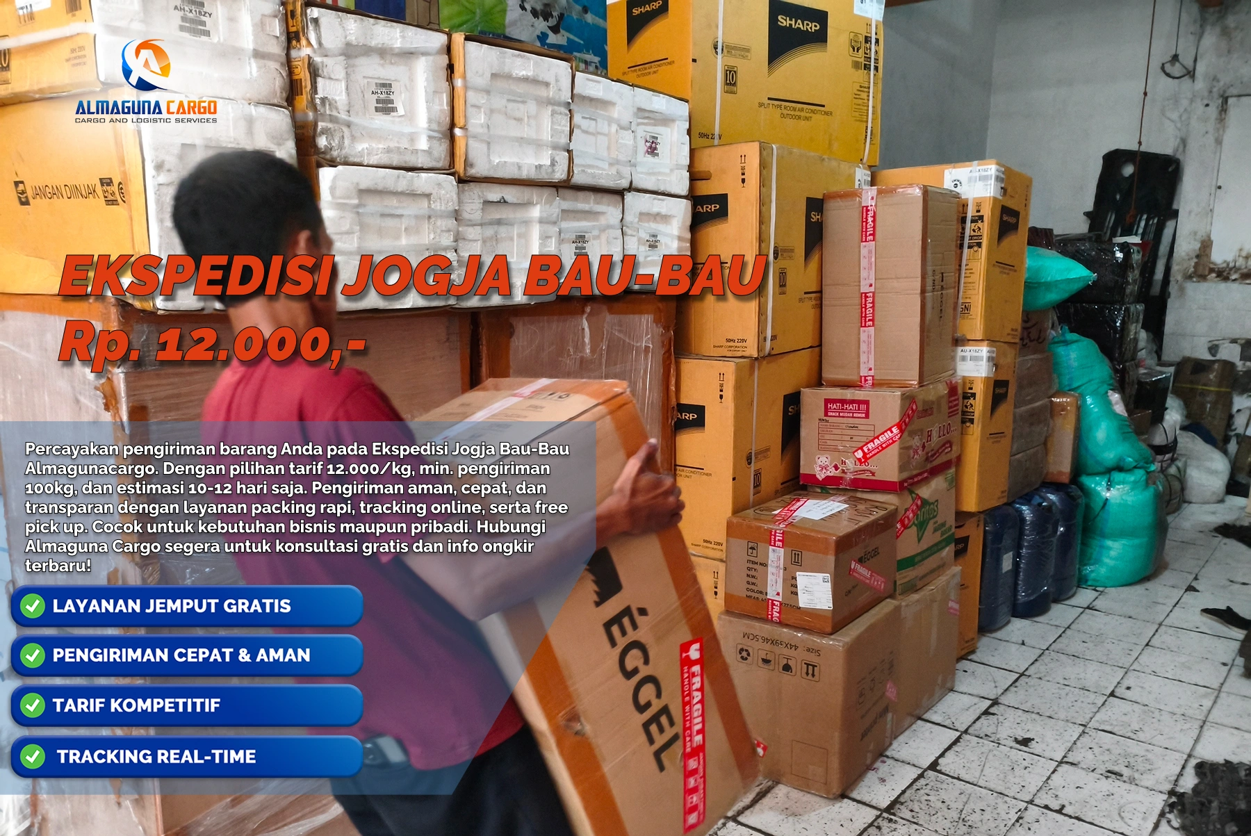 ekspedisi jogja baubau