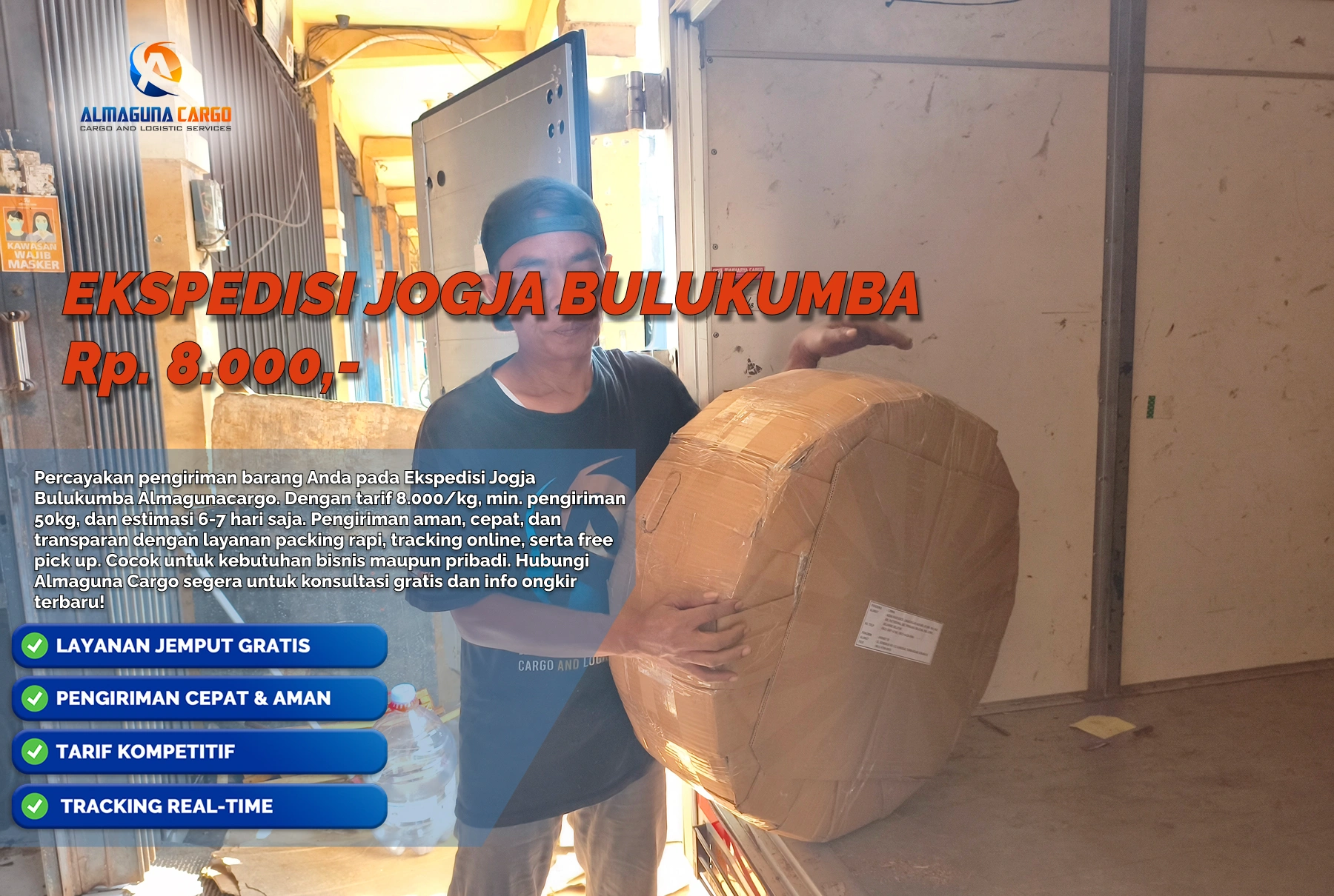 ekspedisi jogja bulukumba tercepat no.1