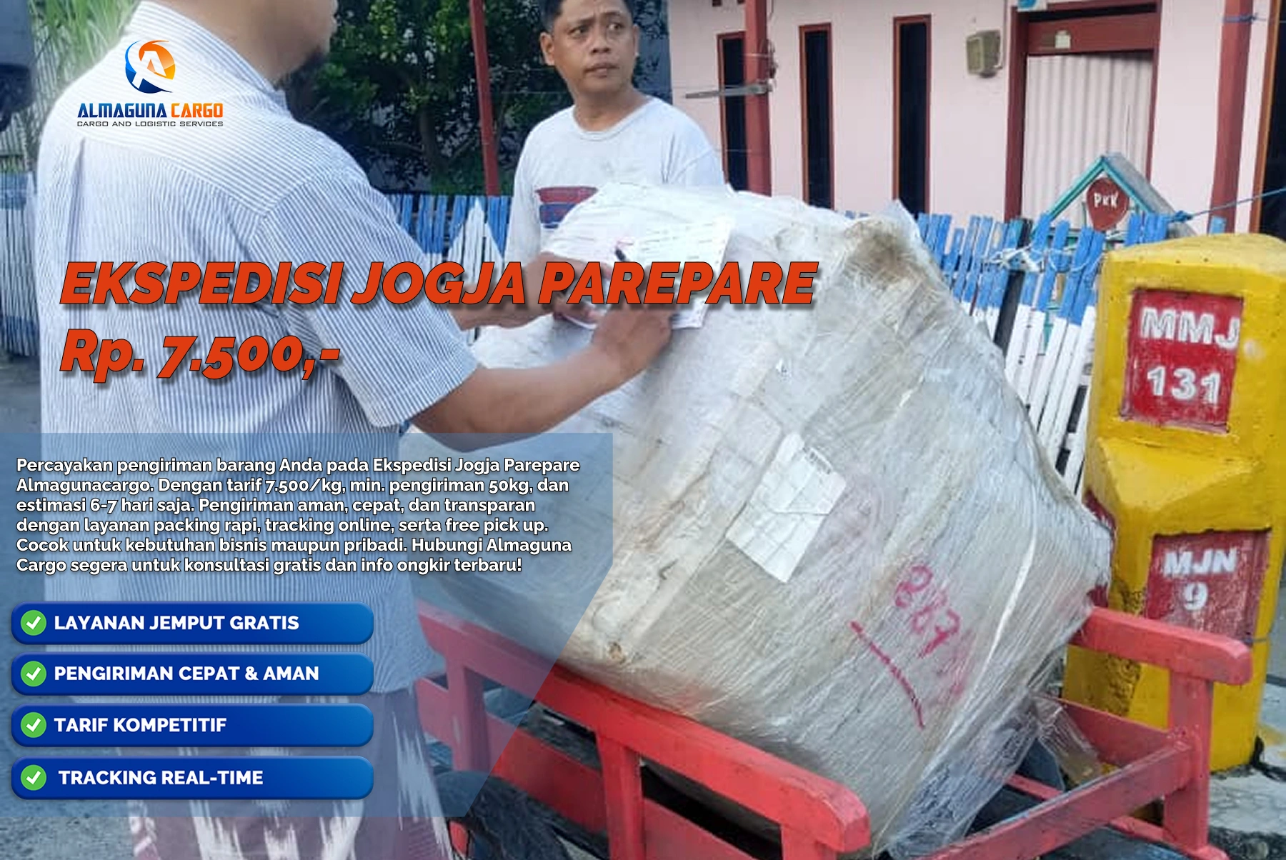 ekspedisi jogja parepare terpercaya 2026
